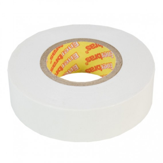 Fita Isolante Anti Chama 10m x 18mm - Enerbras BRANCA